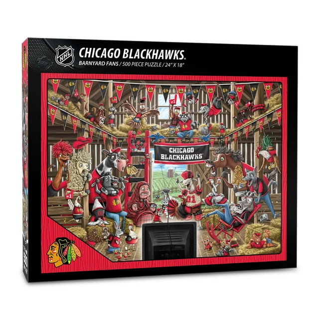 YouTheFan NHL Barnyard Fans 500pc Puzzle