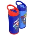 thumbnail image 2 of Zak Designs 14oz Double Wall Stainless Steel Siply Clutch Water Bottle, 2-Pack, 2 of 8