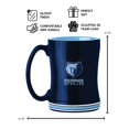 thumbnail image 3 of Logo Brands Memphis Grizzlies 14oz Relief Mug Set, 3 of 5