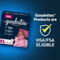thumbnail image 15 of Goodnites Nighttime Bedwetting Underwear for Girls, Sizes Extra Small - Extra Extra Large, 15 of 15