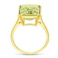 thumbnail image 3 of Emerald Shaped Ring in 14K Yellow Gold, 3 of 7