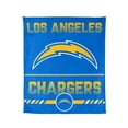 thumbnail image 1 of Logo Brands Los Angeles Chargers 60"x70" Super Plush Blanket, 1 of 7