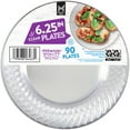 thumbnail interactive-video image 1 of Member's Mark Clear Plastic Plates, 6.25" 90 ct., 1 of 8