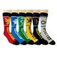thumbnail image 1 of Character 6-Pack Casual Crew Sock, 1 of 4