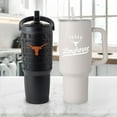 thumbnail image 2 of Logo Brands Texas Longhorns Stainless Steel Tumbler Set, 2 of 7