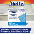 thumbnail image 4 of Hefty Clear Heavy Weight Plastic Forks 300 ct., 4 of 4
