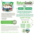 thumbnail image 5 of Nature Gnaws, USA Turkey Tendons Natural Dog Chews, 12 oz., 5 of 7