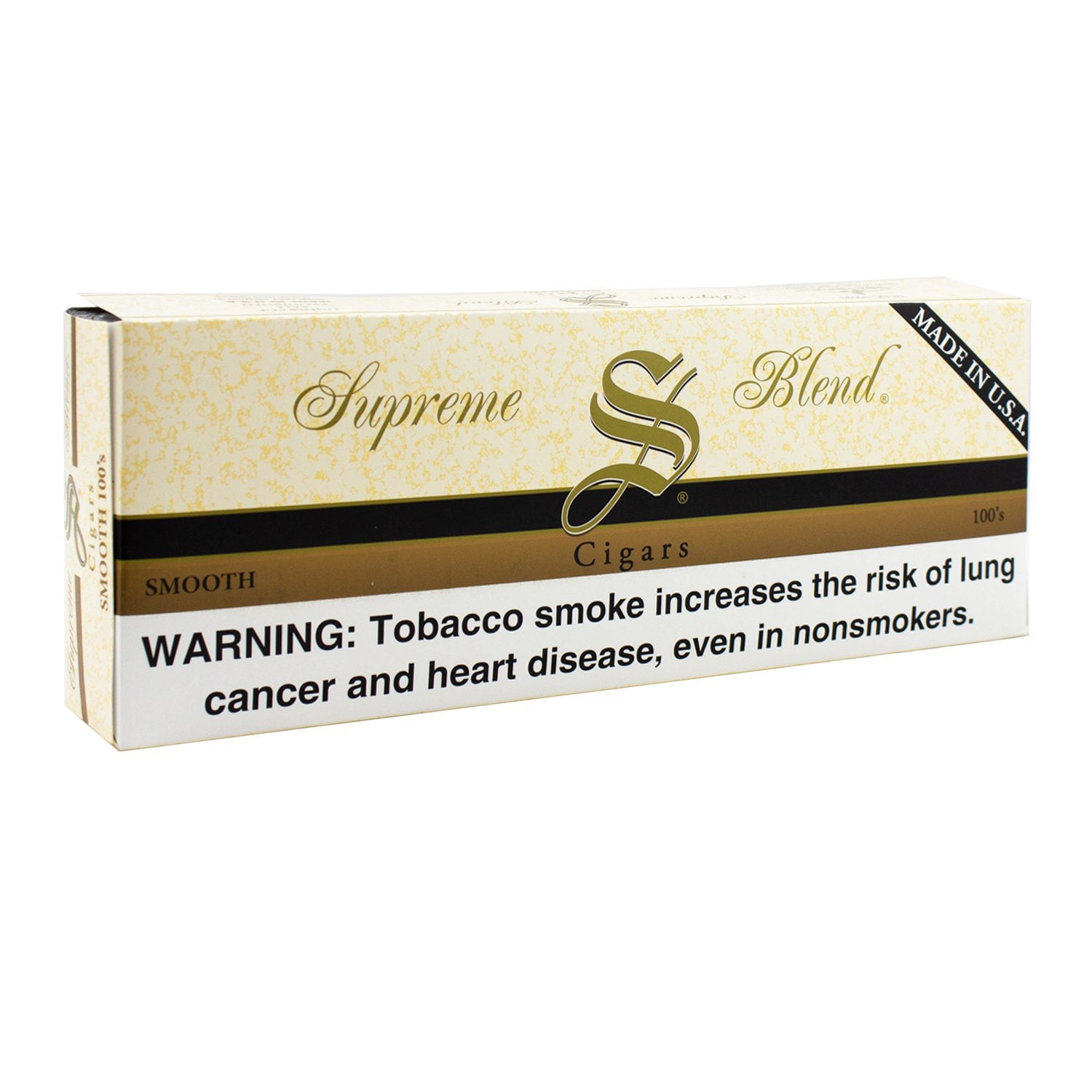 Supreme Blend Cigars Smooth 100's 20 ct., 10 pk