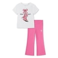 thumbnail image 4 of Converse Toddler Girls 2-Piece Pant Set, 4 of 7