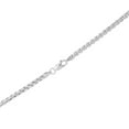 thumbnail image 3 of Oval Box Chain Necklace in Sterling Silver, 3 of 7
