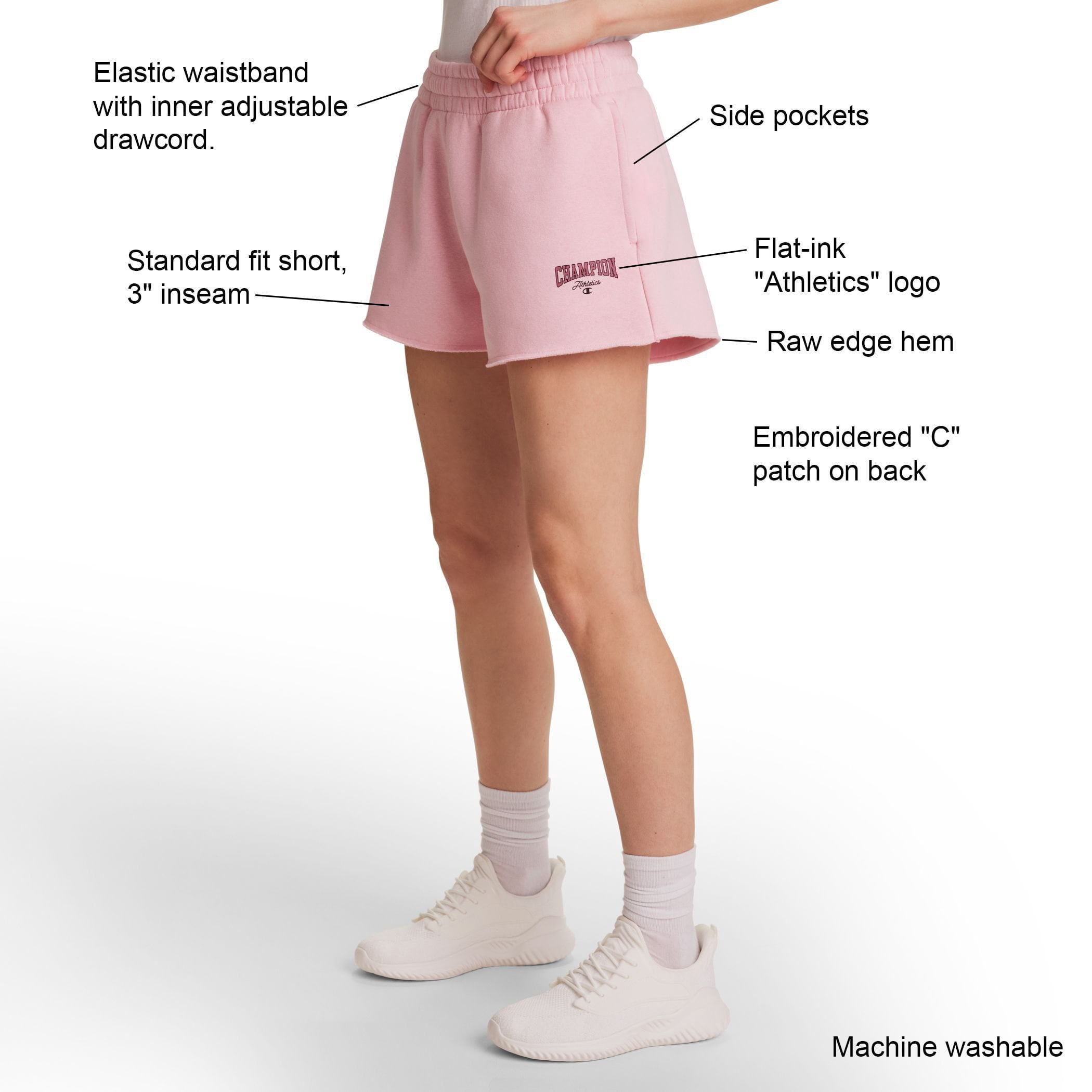 Champion Women's Varsity Fleece Short - Samsclub.com
