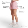 thumbnail image 4 of Champion Women's Varsity Fleece Short, 4 of 8