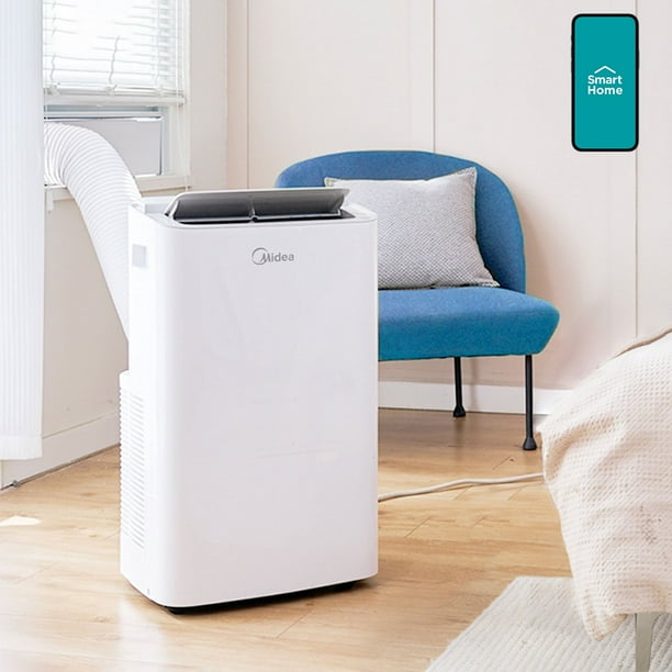 Midea ポータブルエアコン ホワイト Midea 8,000 DOE, 12, 000 BTU ASHRAE SmartCool Portable Air