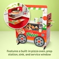 thumbnail image 2 of Melissa & Doug Wooden Pizza Food Truck Activity Center, 2 of 9
