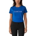 thumbnail image 1 of Bebe Women's Short Sleeve Rhinestone Logo T-Shirt, 1 of 6