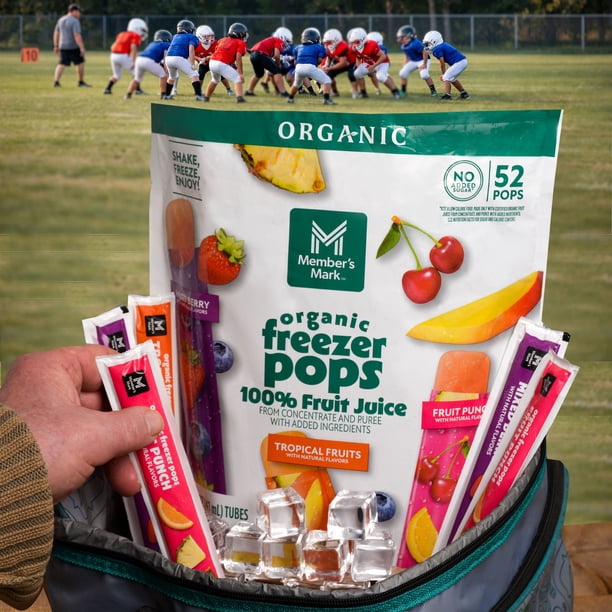 Member's Mark Organic Freezer Pops, 52 ct. - Samsclub.com