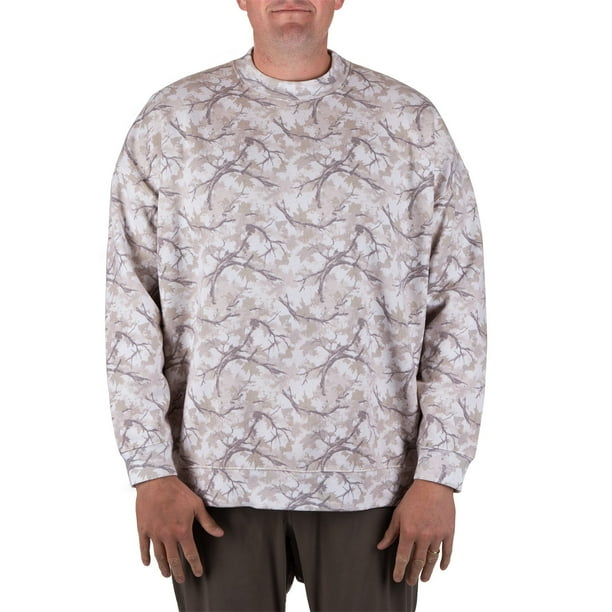 State of Mine Men's Camo Crewneck Fleece Sweatshirt - Samsclub.com