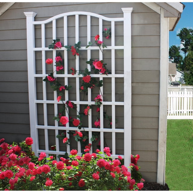 Vita 96″ x 54" Vinyl Trellis