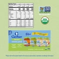thumbnail image 7 of Gerber 1st Foods Organic Baby Food, Fruit & Veggie Value Pack, 4 oz., 20 ct., 7 of 14