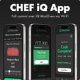 thumbnail image 8 of CHEF iQ MiniOven, 11-in-1 Smart Toaster Oven Air Fryer, 25-Quart, 8 of 12