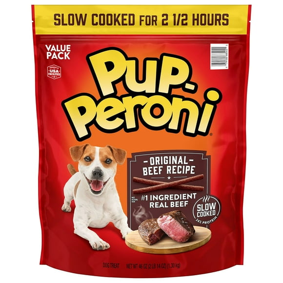 Pup-Peroni Dog Snacks, Original Beef Flavor, 46 oz.