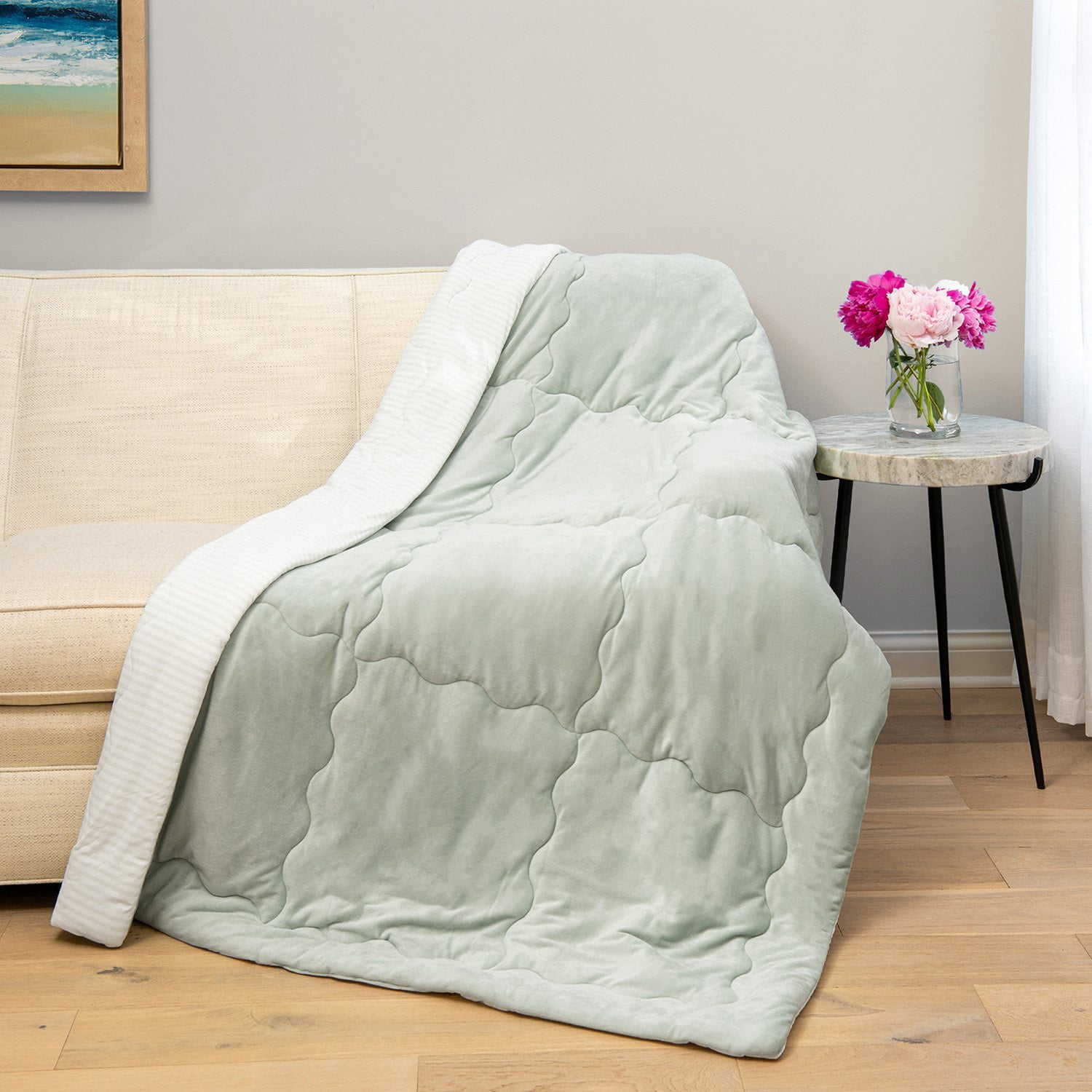 HGTV All Seasons Cooling Throw Blanket 60