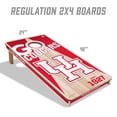 thumbnail image 5 of YouTheFan Houston Cougars 2'x4' Cornhole Board Set, 5 of 6