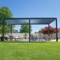 thumbnail image 14 of Backyard Discovery Louvered Pergola, Choose Size, 14 of 23