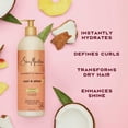 thumbnail image 7 of Shea Moisture Coconut Hibiscus Shampoo, 34 fl. oz., 7 of 10