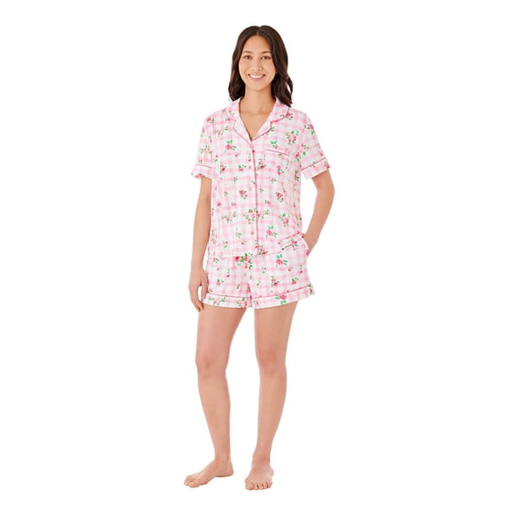 Member's Mark Women's 2-Piece Notch Collar Pajama Set