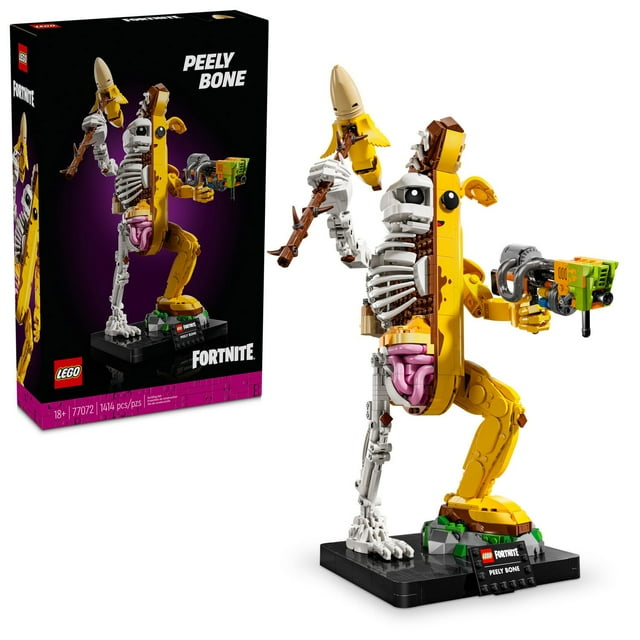 LEGO Fortnite Peely Bone Collectible Kit for Adults, 414 pcs.
