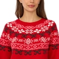thumbnail image 2 of Vince Camuto Women's Holiday Crew Neck Sweater, 2 of 4