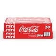 thumbnail image 1 of Coca-Cola Mini Cans, 7.5 fl. oz., 30 pk., 1 of 8