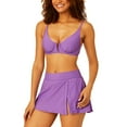 thumbnail image 2 of Anne Cole Ladies Side Slit Skirt Swim Bottom, 2 of 7