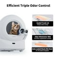 thumbnail image 7 of Petkit Purobot Ultra AI-Powered Automatic Litter Box with 360° Health & Behavior Tracking, 7 of 11