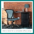 thumbnail image 15 of Hirsh 18" Deep 2-Drawer Mobile Letter Width Vertical File Cabinet, Choose Color, 15 of 22