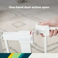 thumbnail image 4 of Safety 1st Easy Install Walk-Through Gate, 38" x 28", White, 4 of 11