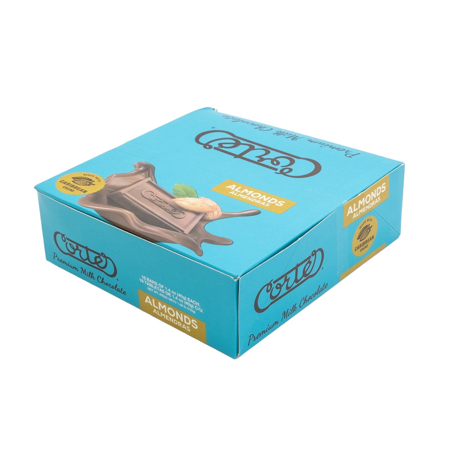 Cortes Milk Chocolate and Almond Candy Bars, 18 ct. - Samsclub.com