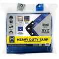 thumbnail image 1 of Member's Mark Commercial Tarp with Reinforced Corners, Blue/Gray 16' x 12', 1 of 6