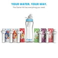 thumbnail image 3 of Cirkul 22-oz. Plastic Water Bottle Starter Kit With Blue Lid + 6 Flavor Cartridges, 3 of 8