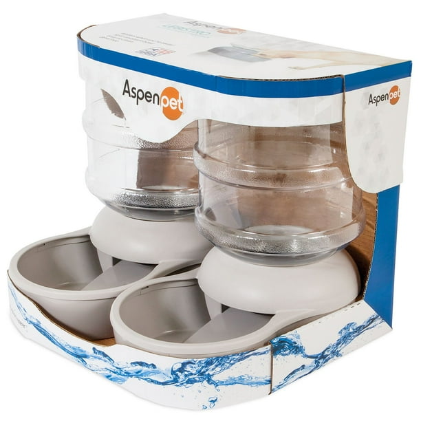 Aspen Pet LeBistro Gravity Waterer, Gallon (2