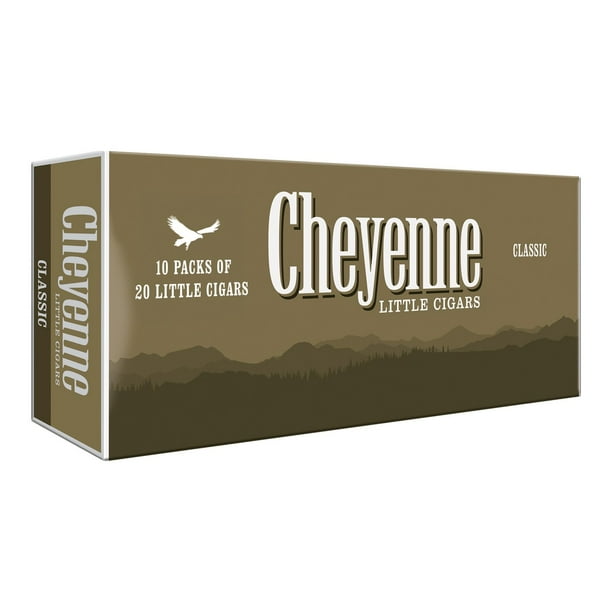 cheyenne cigar cigarettes Full Flavor 100's 10/20 Cigars - Natural Cheyenne Filtered Cigars Sweet Mint