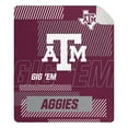 thumbnail image 2 of Officially Licensed NCAA Cloud Throw Blanket with Sherpa Back, 60" x 70", 2 of 4