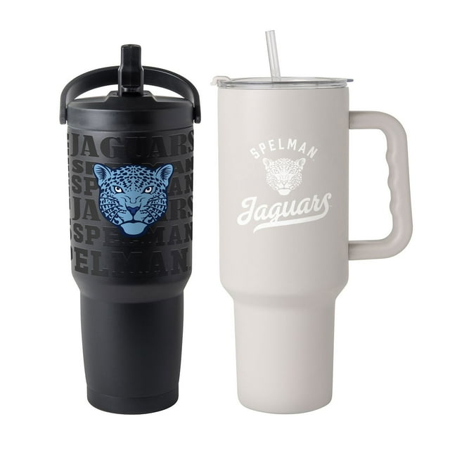 Logo Brands Spelman Jaguars Stainless Steel Tumbler Set