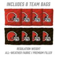 thumbnail image 4 of YouTheFan Cleveland Browns 2'x4' Cornhole Board Set, 4 of 6
