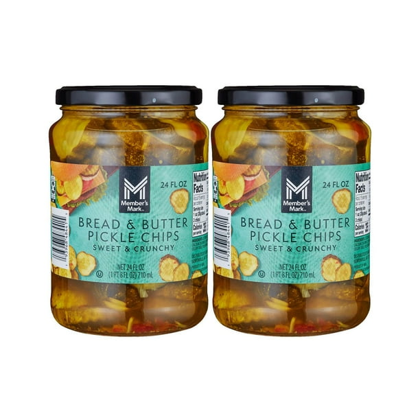Member's Mark Bread & Butter Pickle Chips 24 fl. oz. - Samsclub.com