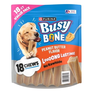 Purina Busy With Peanut Butter Small/Medium Breed Dog Treats, 18 ct.