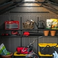 thumbnail image 7 of Lifetime 20' x 8' Dual Entry Outdoor Storage Shed, Gray, 7 of 12