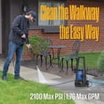 thumbnail image 4 of Westinghouse ePX3050 2100 Max PSI 1.76 Max GPM Electric Pressure Washer With Foam Cannon, 4 of 12