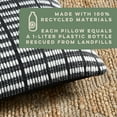 thumbnail image 7 of Town & Country Terra Alara Textured Geo Stripe Decorative Pillow, 7 of 7